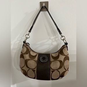 2013 Coach Signature Stripe Bag